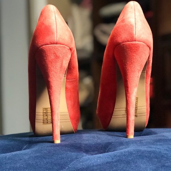 NWOB Forever 21 peep toe Platforms heels - Picture 4 of 8